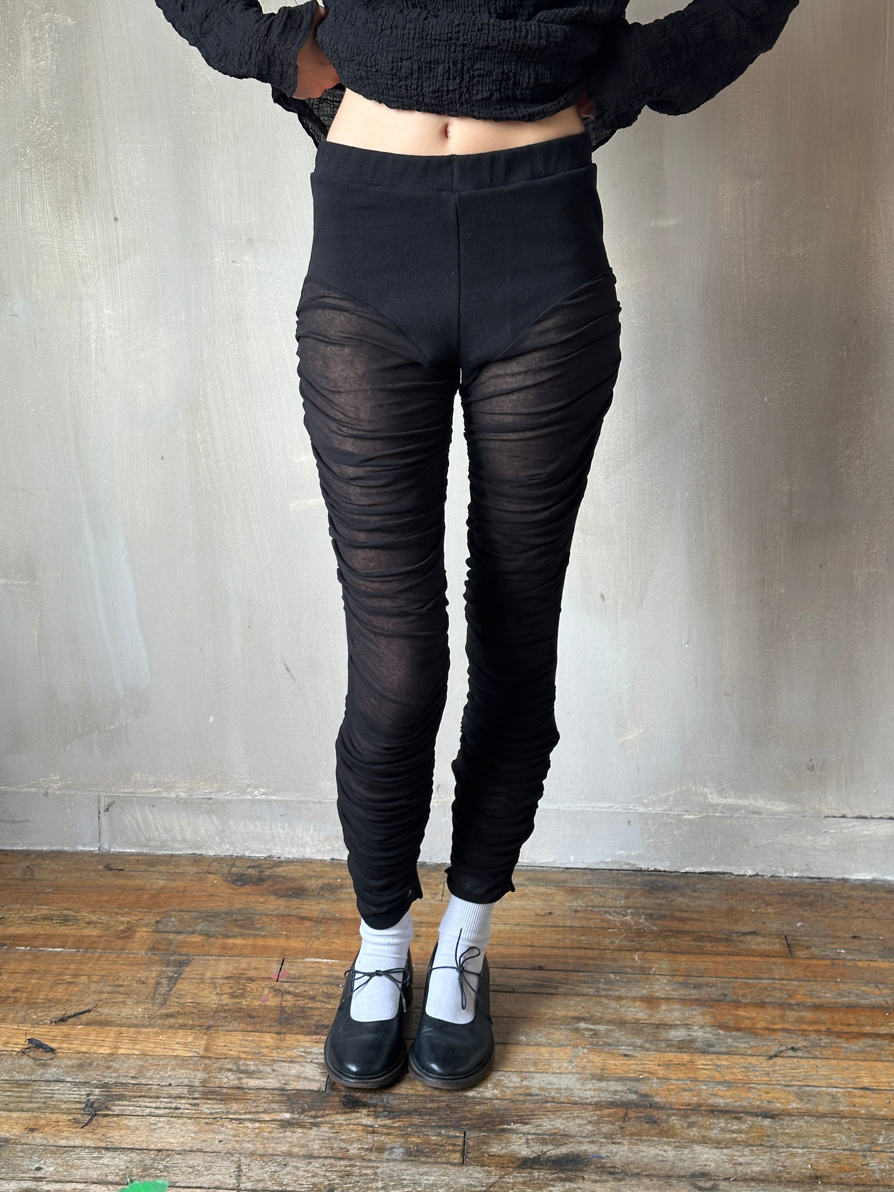 Winter '25 Chaos-Gathered Leggings (Pre-Order)