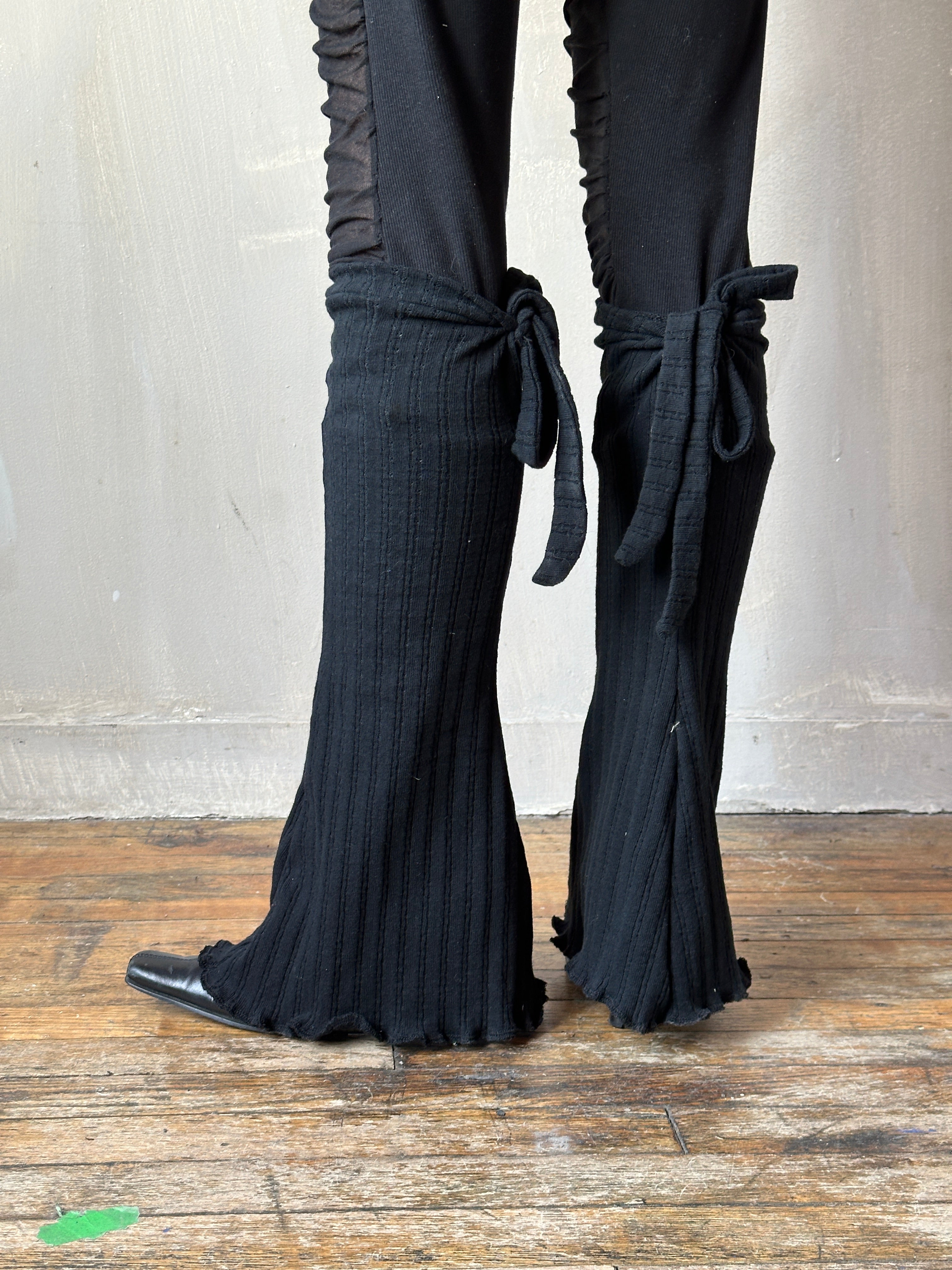 Winter ' 25 Sweater-Knit Flare Leg Warmers (Pre-Order)