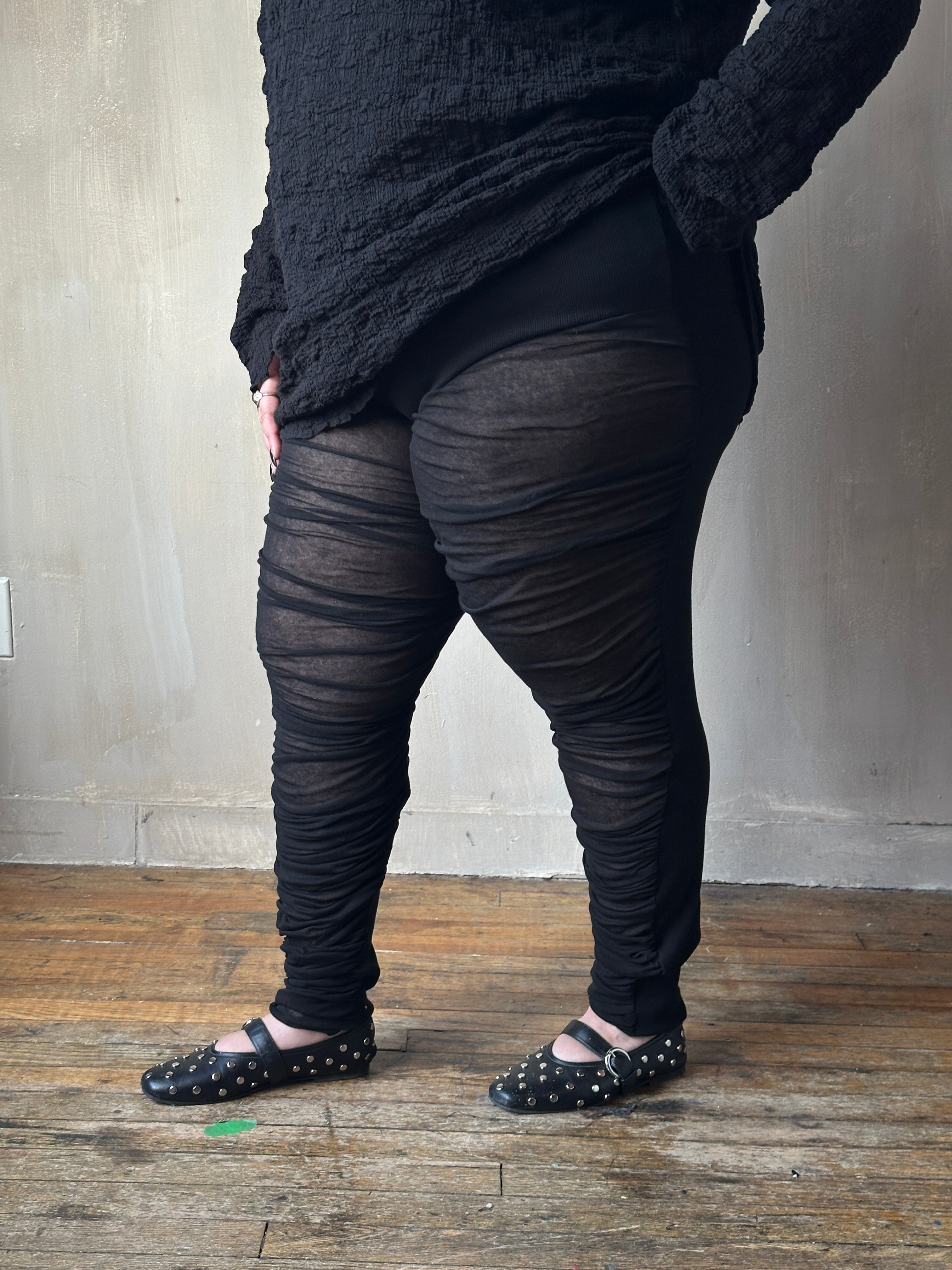 Winter '25 Chaos-Gathered Leggings (Pre-Order)