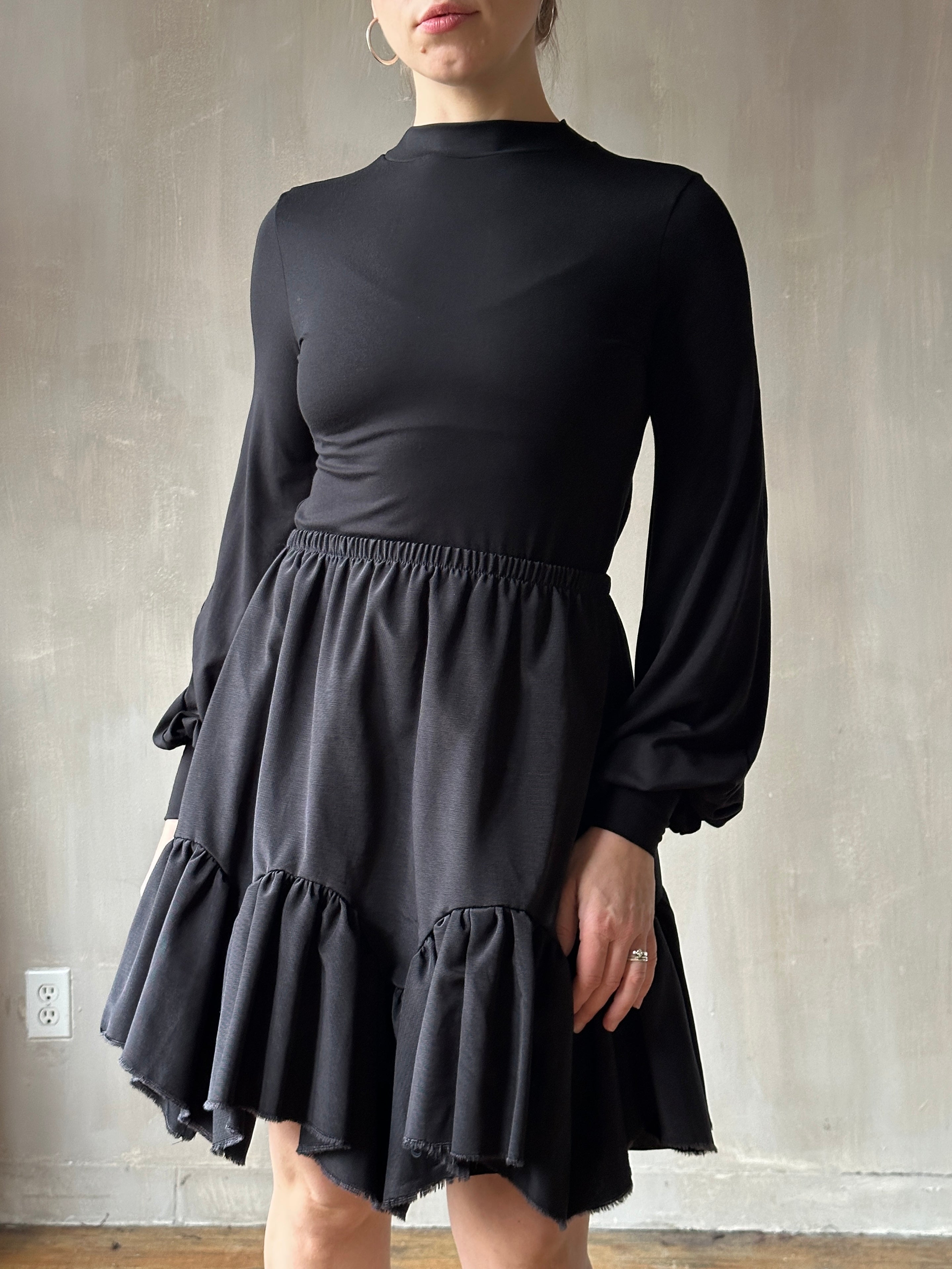 FW'24: Petticoat Kilt in Silk-Blend Taffeta (Pre-Order)