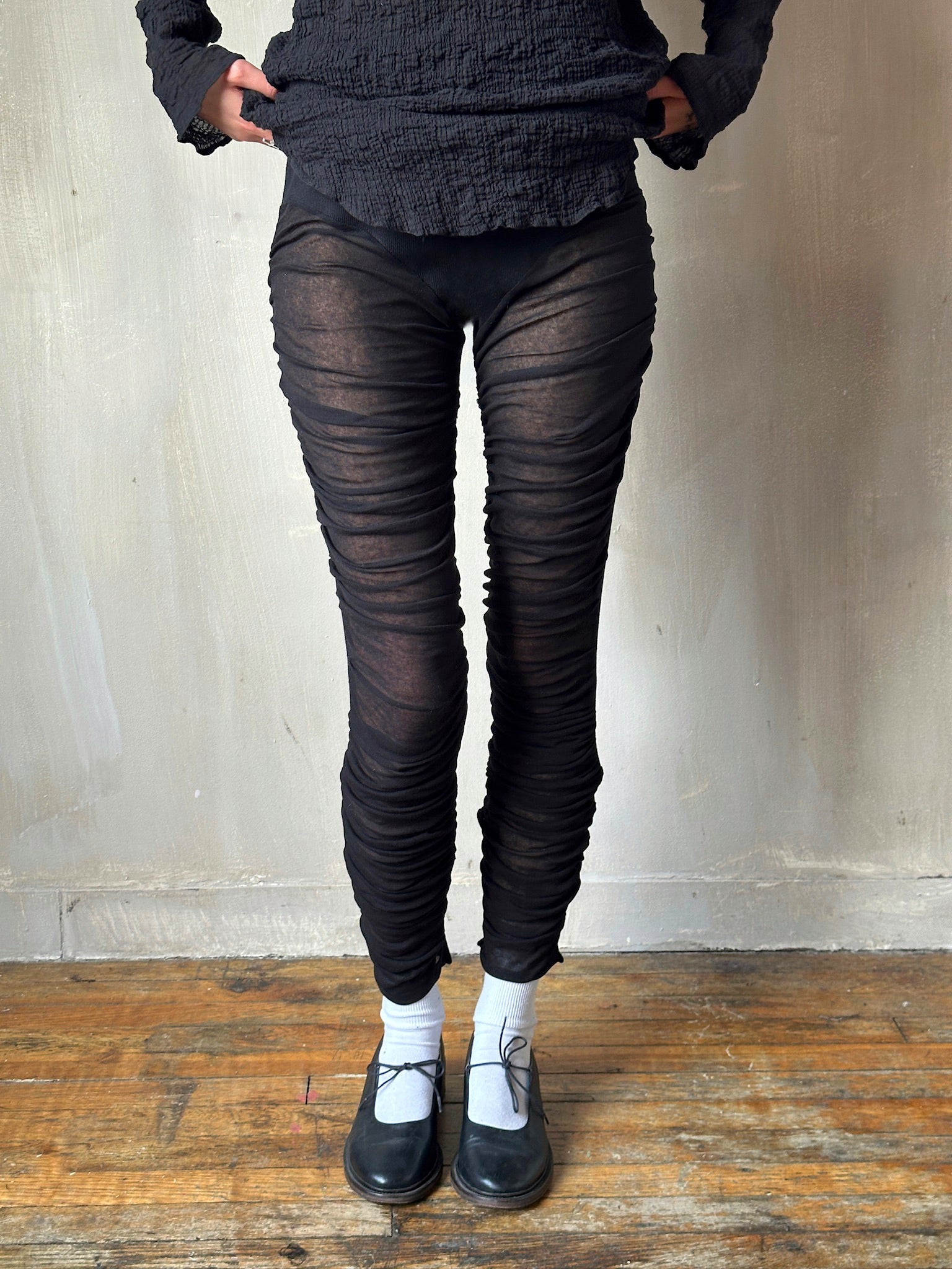 Winter '25 Chaos-Gathered Leggings (Pre-Order)