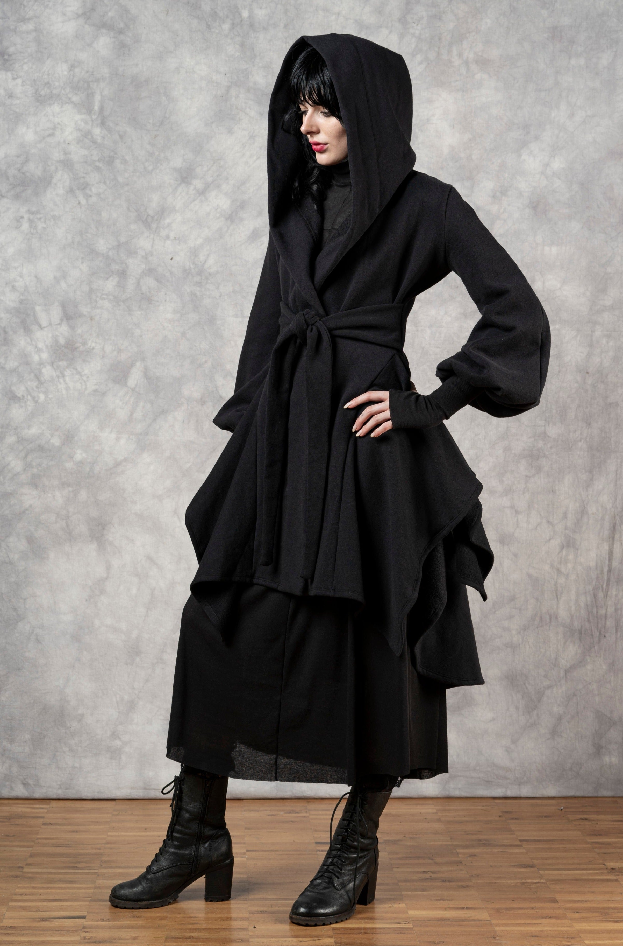 FW'24: Tournure Coat in Organic Cotton Fleece (In Stock)